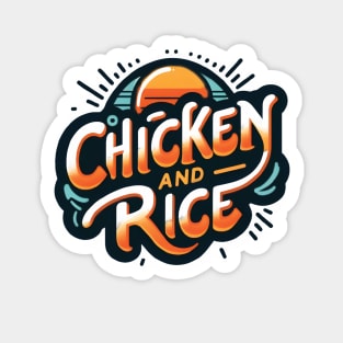 Chicken and Rice Sticker